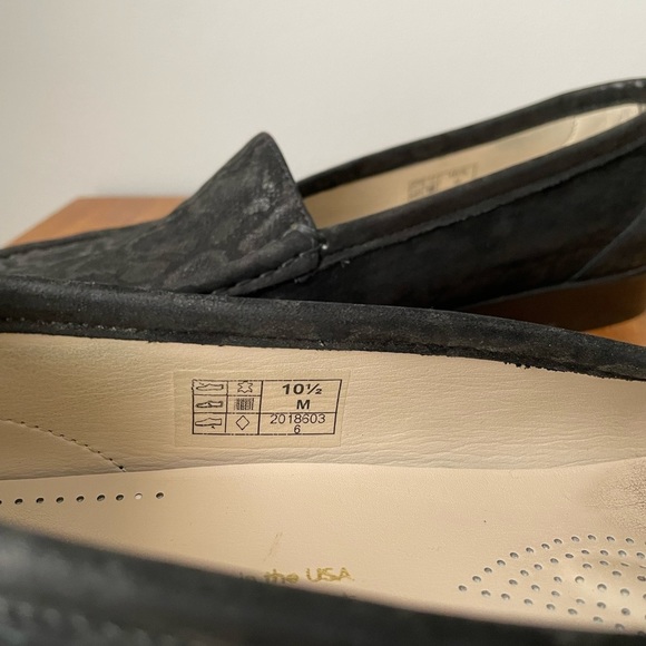 SAS Women's Black Simplify Snake Print Loafers 10.5 - Picture 4 of 5